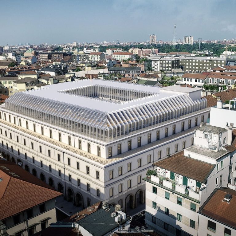 ESA engineering - Moscova 33 Milano - Cortile della seta