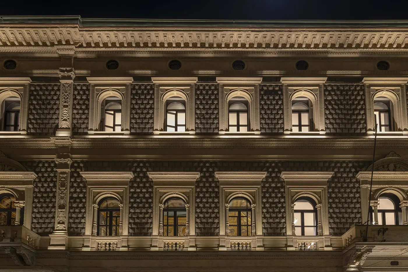 Palazzo Turati - Facade Lighting Design